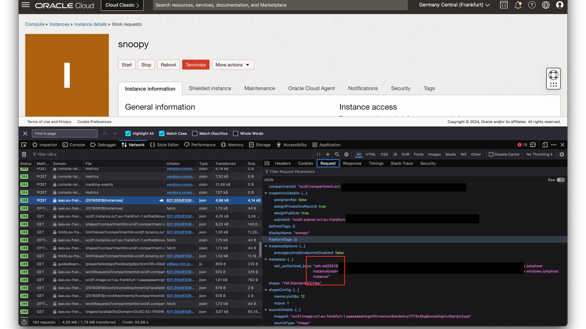 Troubleshooting the Oracle Cloud Infrastructure API – Martins Blog